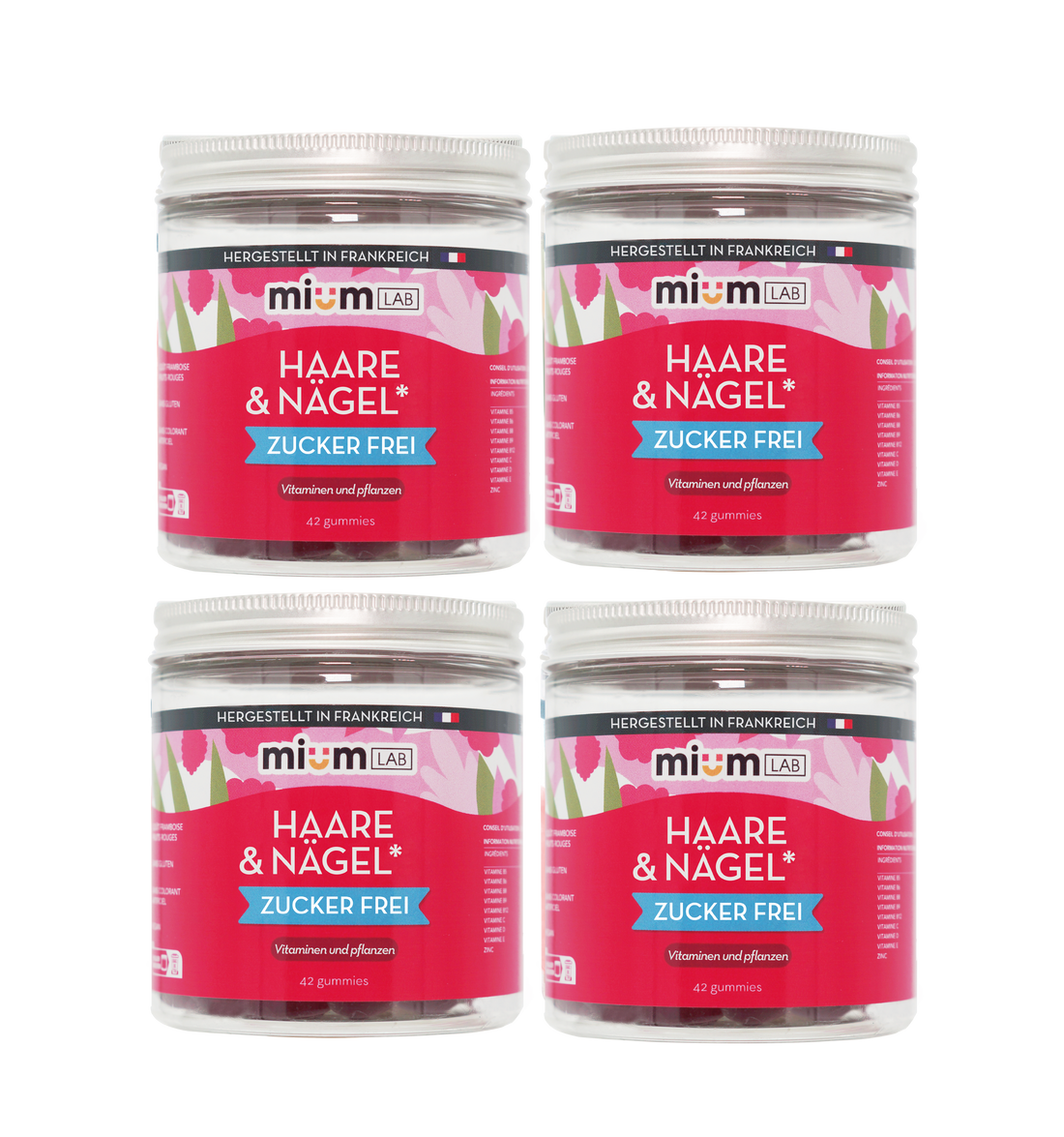 HAARE & NÄGEL | Superpack | 4 x 21 Tage