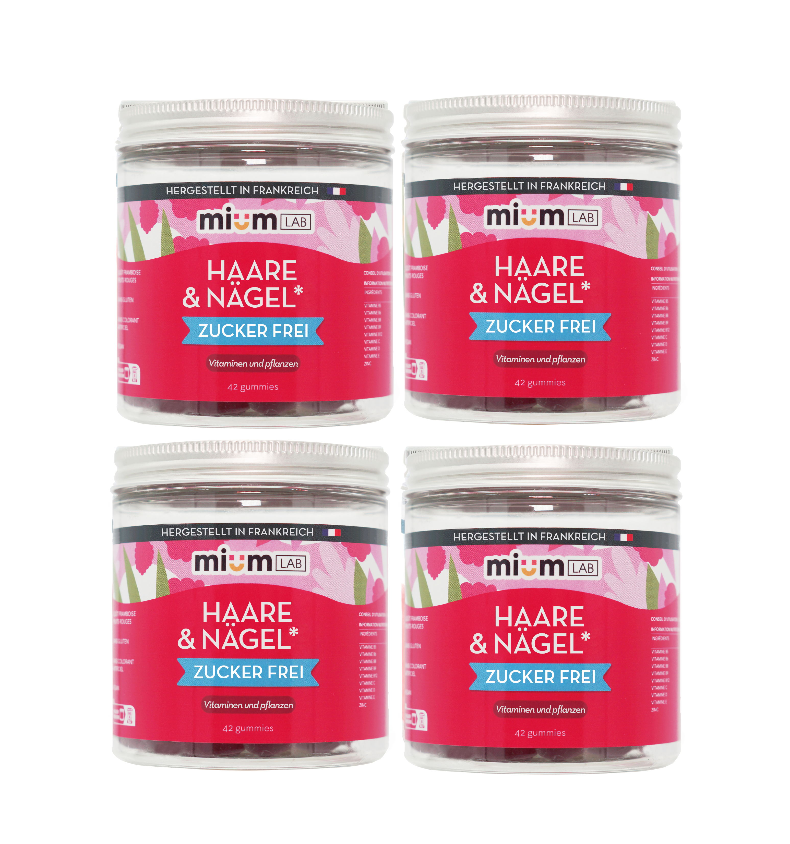 HAARE & NÄGEL | Superpack | 4 x 21 Tage