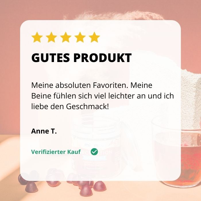 DURCHBLUTUNG | Schwere Beine | 21 Tage