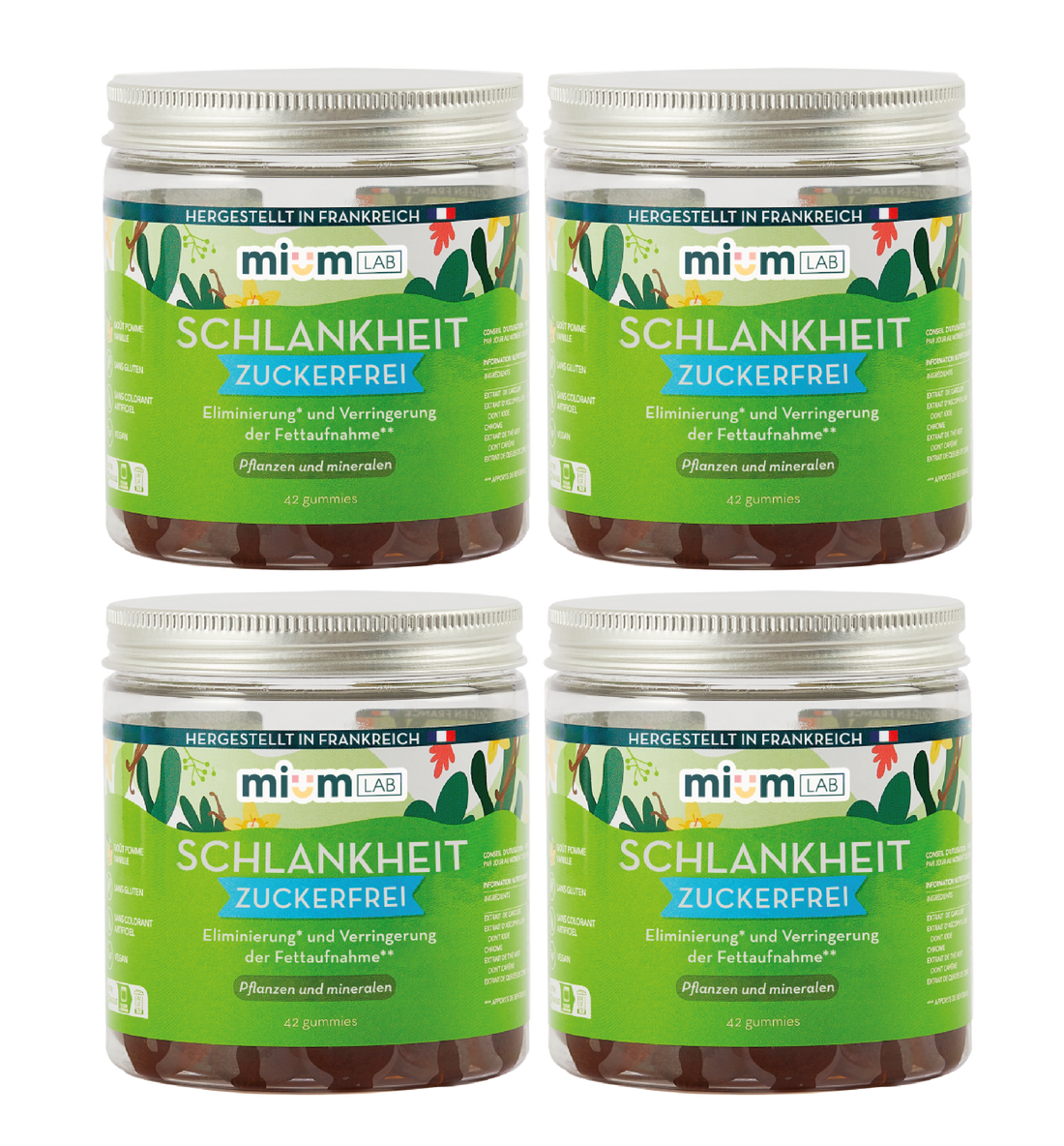 SCHLANKHEIT | Superpack | 4 x 21 Tage