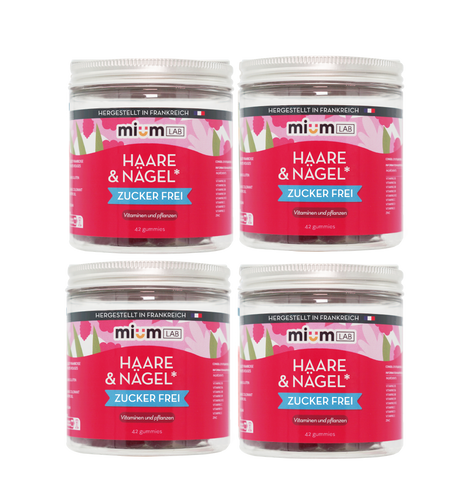 HAARE & NÄGEL | Superpack | 4 x 21 Tage