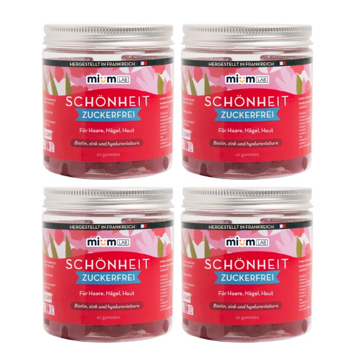 SCHÖNHEIT | Komplette Schönheitsbehandlung | Superpack | 4 x 21 Tage